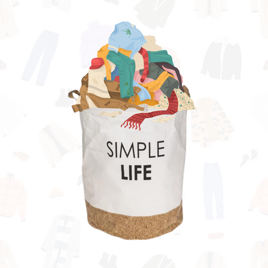 Simple Life Laundry Basket