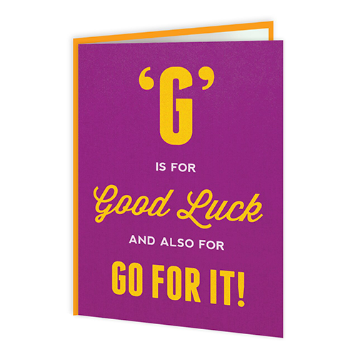 G Is For Good Luck - Monkey Monkey Cyprus