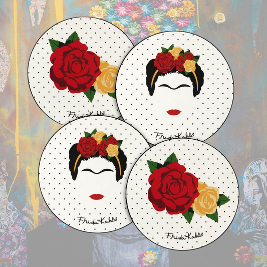 Frida Kahlo Coasters (Set of 4)