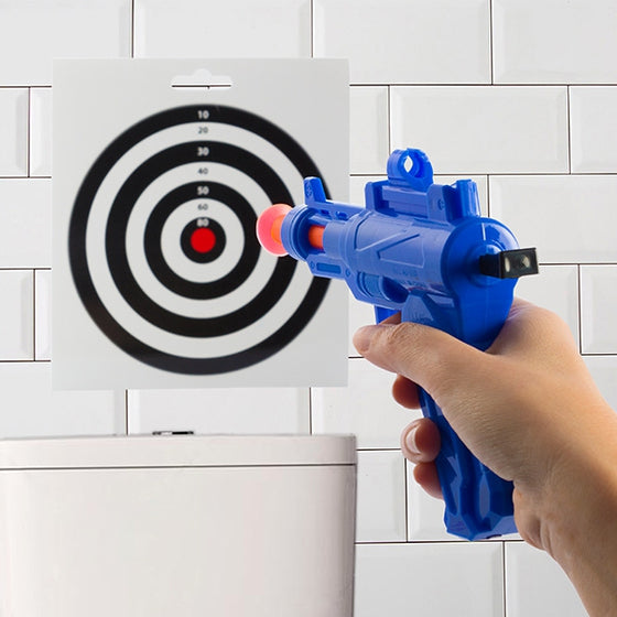 Toilet Shooting Set Game