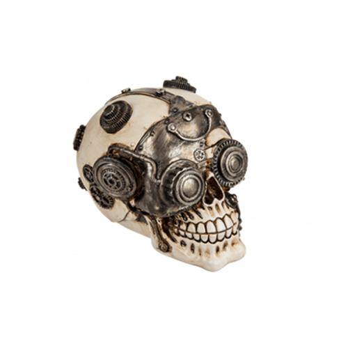 Cyborg Skull Ornament - Monkey Monkey Cyprus