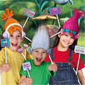 Trolls Photobooth Set