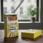 Silicone Totally Addict Cigarette Case