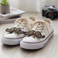 Shoe Wings -Mustache