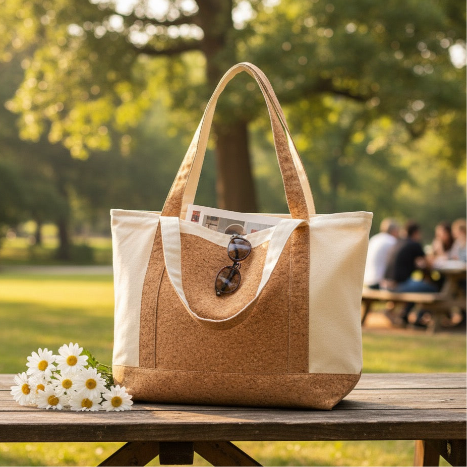 Nature Cork Style Shopping Bag