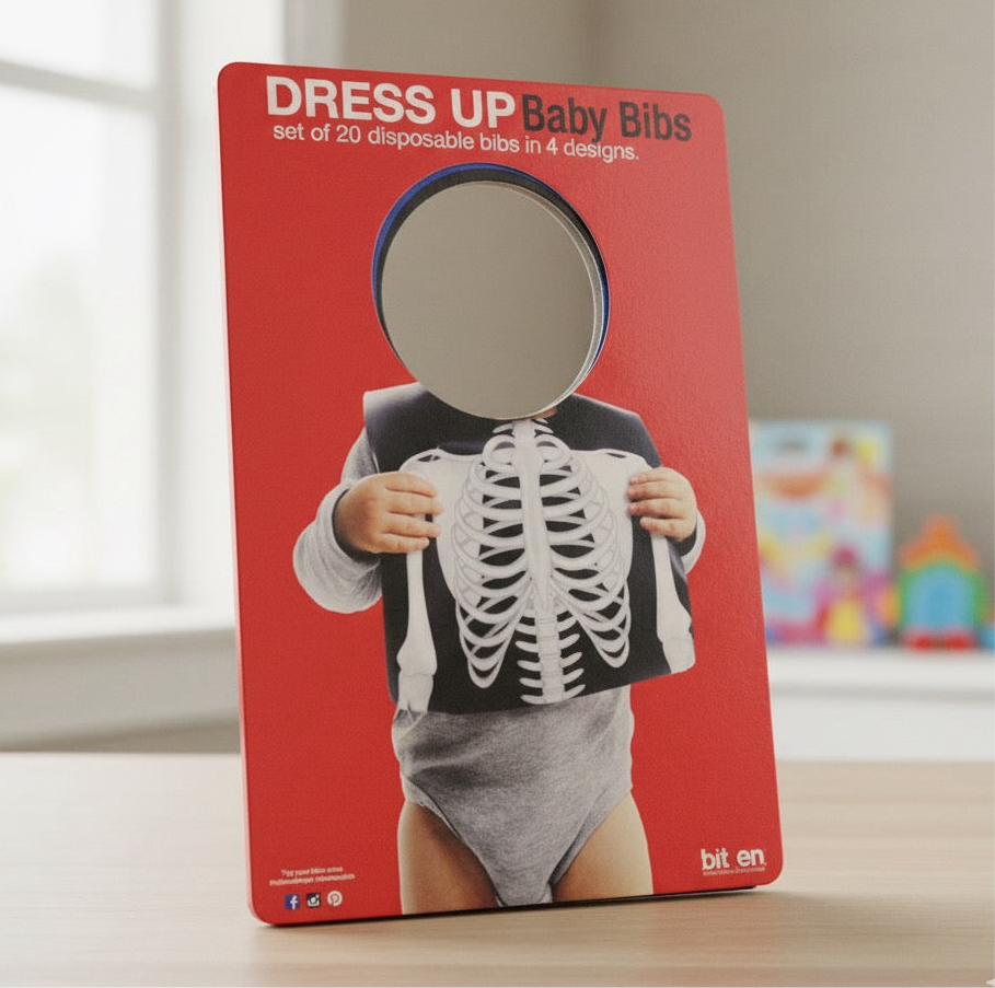 Dress Up Baby Bibs - Set of 20