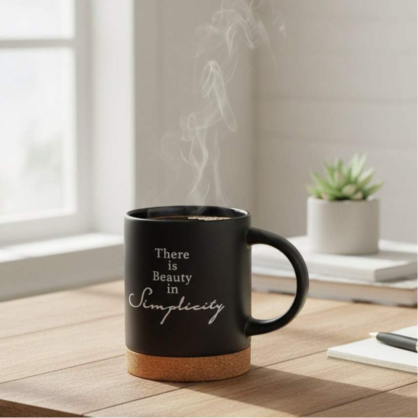 Cork Mug - Black