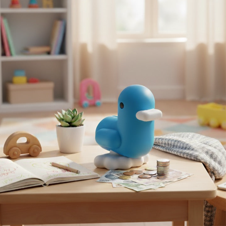 Canar Duck Money Bank