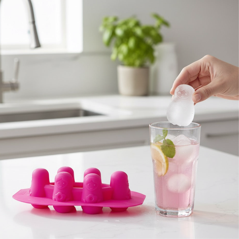 Babushka Doll Ice Tray