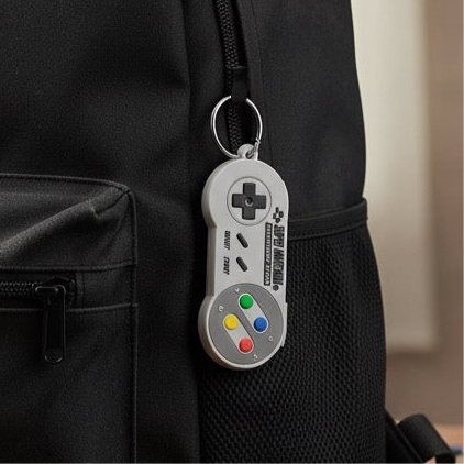 Super Nintendo Keychain