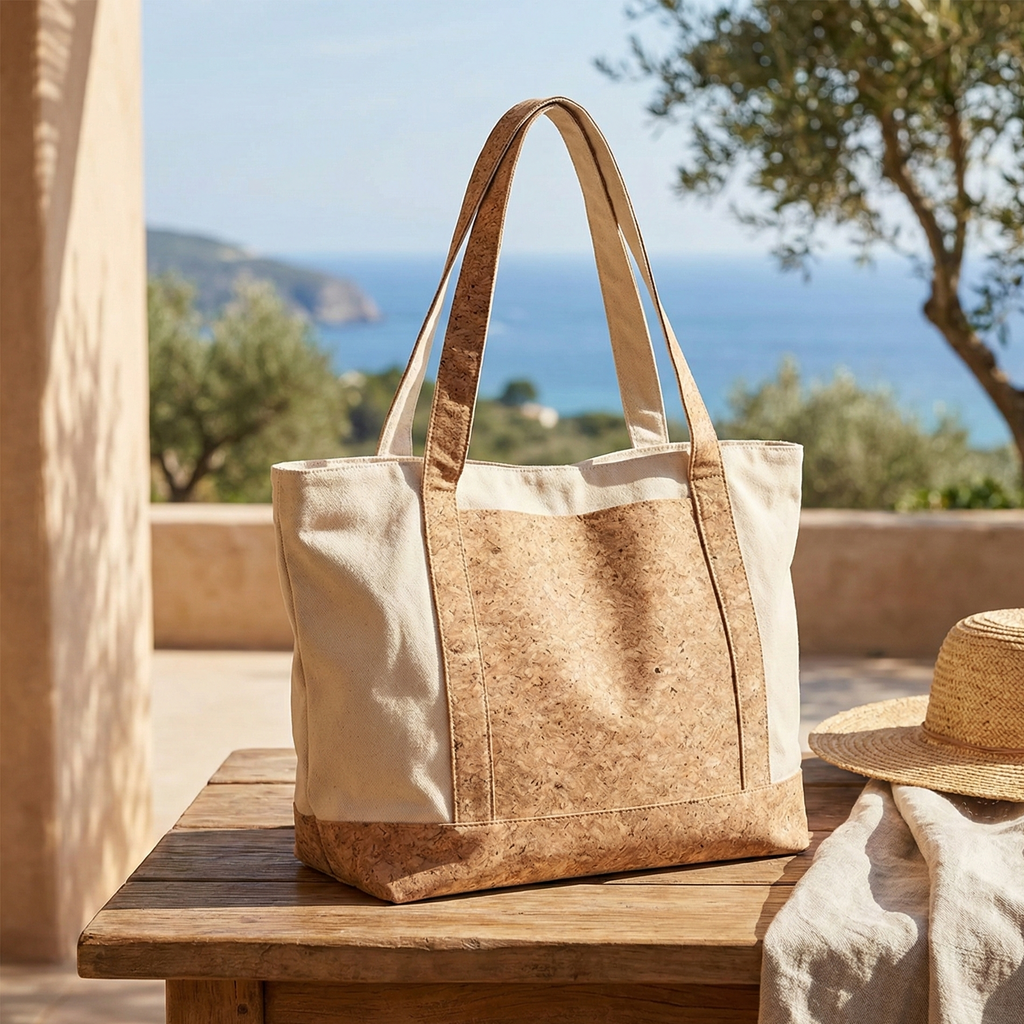 Nature Cork Style Shopping Bag