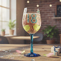 Age-18 Julie Childs Dragonfly Wine Glass