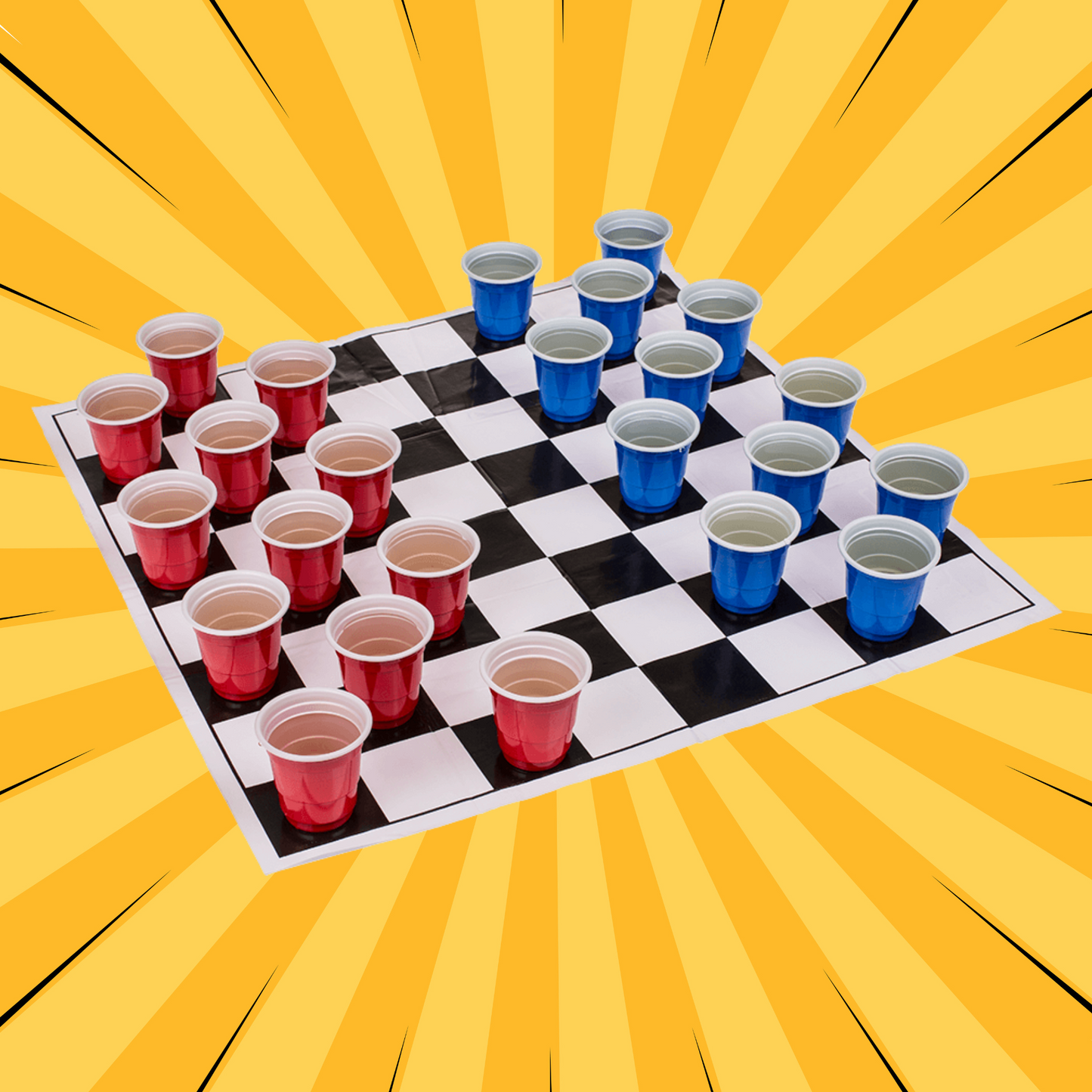 Checker Shots Drinking Game