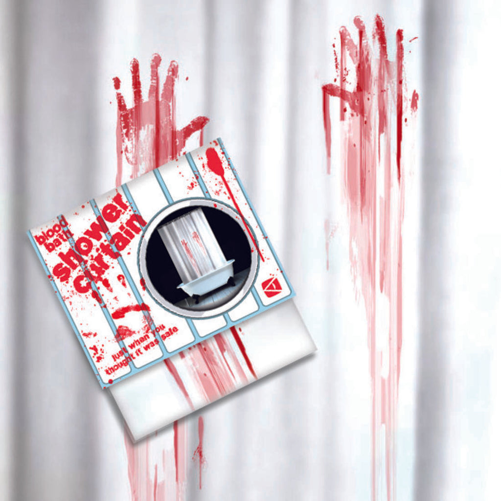 Blood Bath Shower Curtain - Monkey Monkey Cyprus