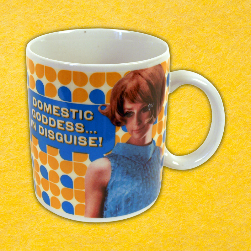 Domestic Goddess Mug - Monkey Monkey Cyprus