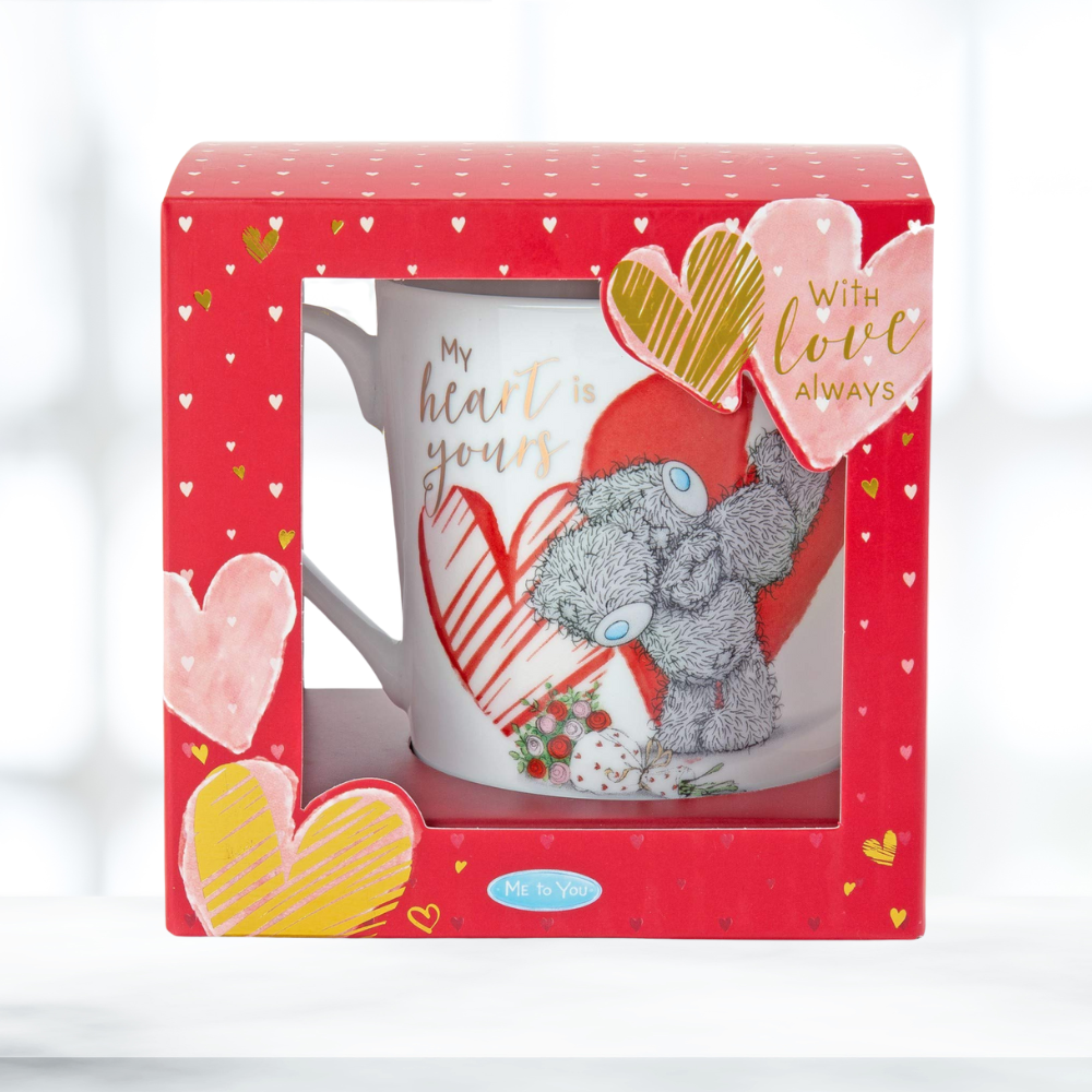 My Heart Is Yours Me to You Bear Mug
