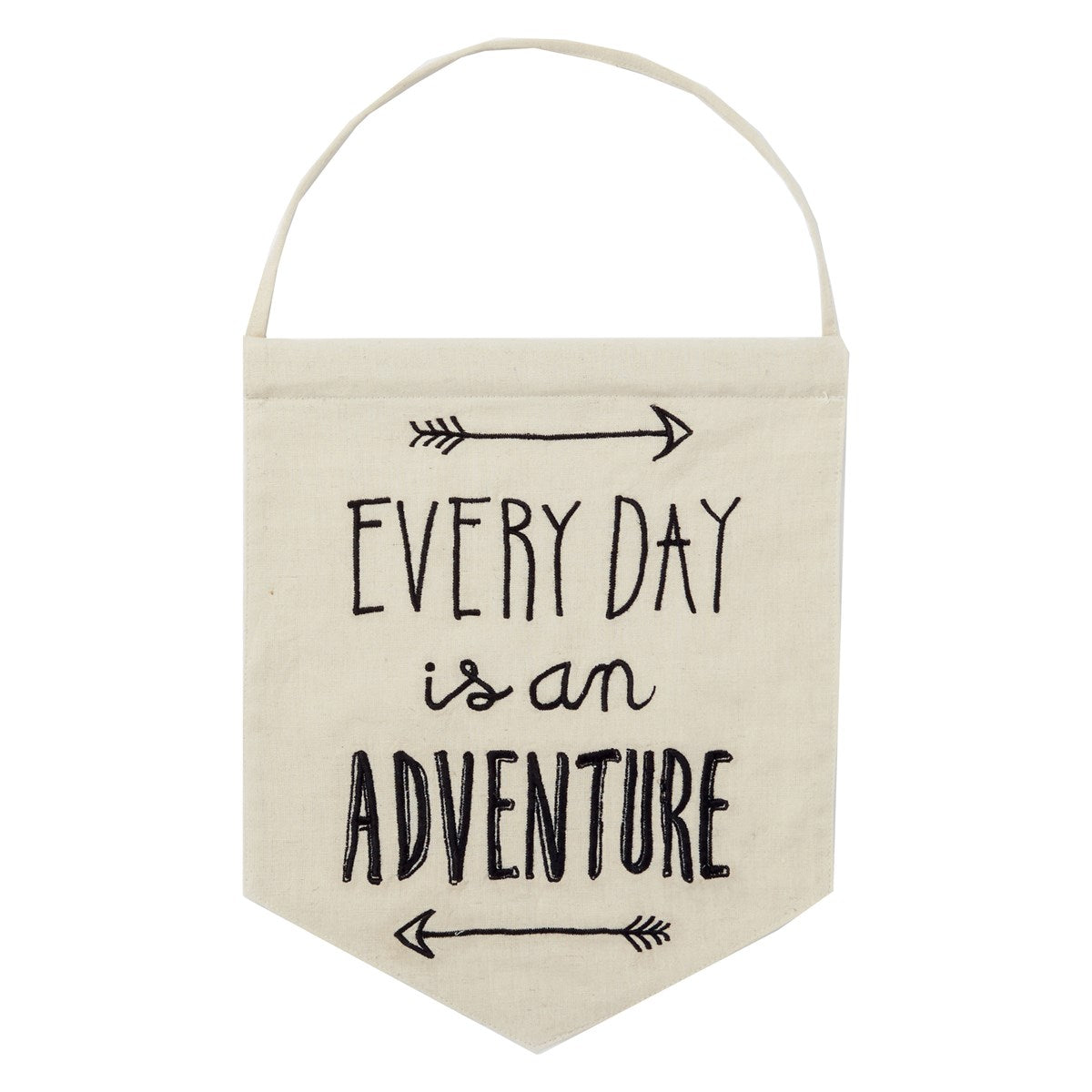 Every Day is an Adventure Arrow Message Flag - Monkey Monkey Cyprus