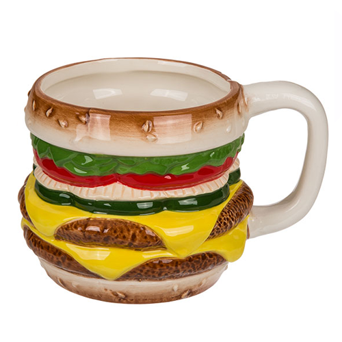 Burger Mug - Monkey Monkey Cyprus