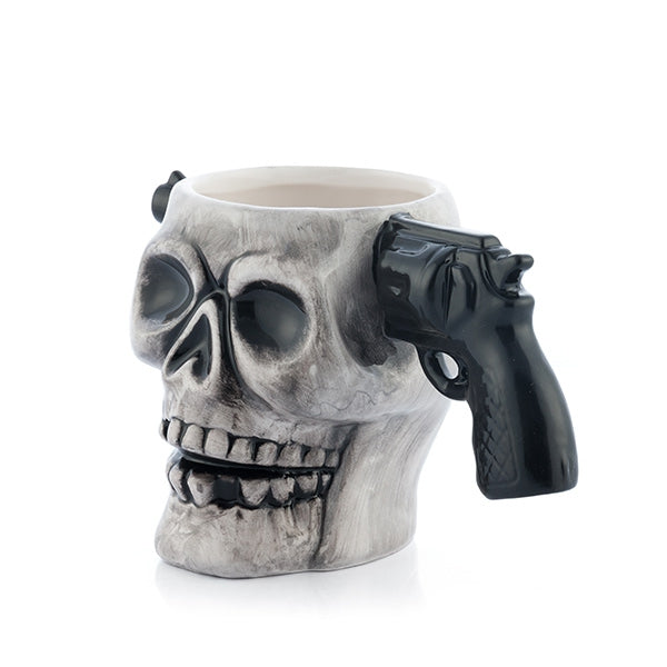 Skull Gun Mug - Monkey Monkey Cyprus