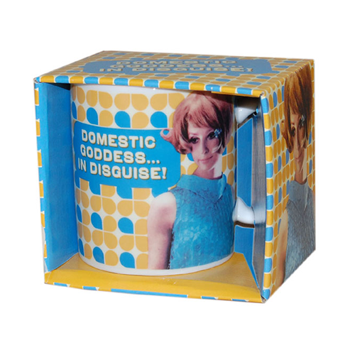 Domestic Goddess Mug - Monkey Monkey Cyprus