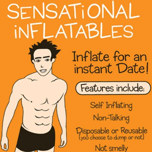 Inflate-a-Date! Inflatable Boyfriend - Monkey Monkey Cyprus