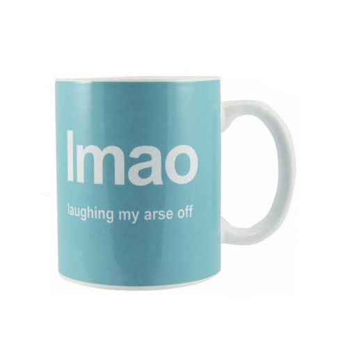 LMAO - Laughing My Arse Off Mug - Monkey Monkey Cyprus