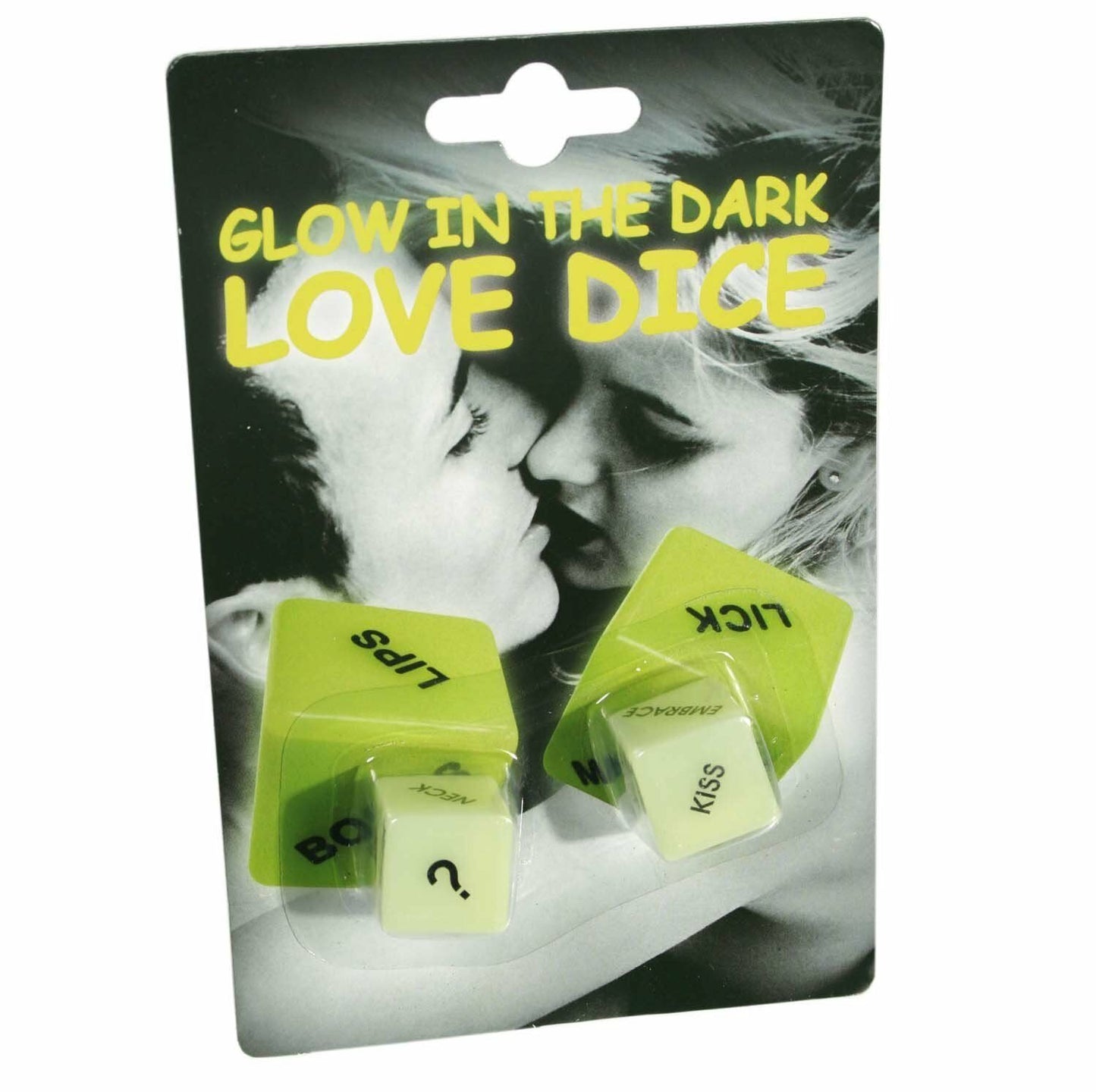 Glow in the Dark Love Dices - Monkey Monkey Cyprus