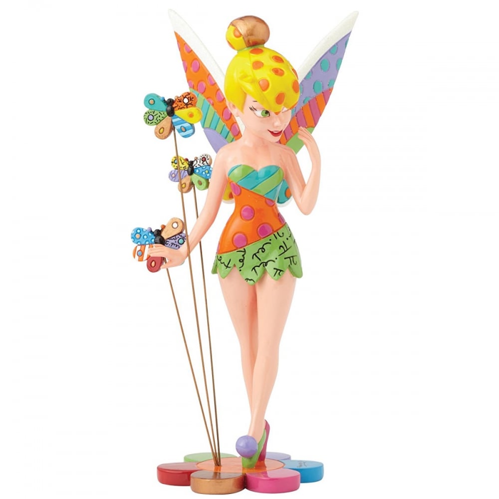 Tinker Bell on Flower Figurine - Monkey Monkey Cyprus