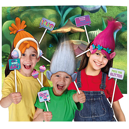 Trolls Photobooth Set - Monkey Monkey Cyprus